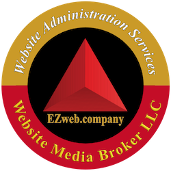 EZ Web Company, Website media Broker LLC Logo